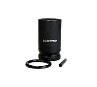 SCAFFPRO 21mm Bi-Hex Scaffolding Impact Socket 1/2" with O-Ring & Pin Scaffolders Deep Scaffold Socket Chrome Molybdenum Steel Engineered 12 Sided Fitment Provides a Secure Grip