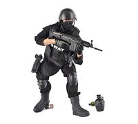 Scakbyer Military Soldier Action Figures Set, 12 Inch 1/6 Scale Action Figures Set with Weapons and Clothes Accessories - Type J - Navy Seal Soldier - A