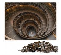 Scala Del Bramante Wooden Puzzle for Adults, Hobby Gift, 300 Pieces | A flexible puzzle activity: a simple way to organise the image at your own pace.