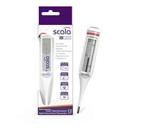 scala SC 1493 flex Digital Thermometer, 10 Seconds, Classic Display, White
