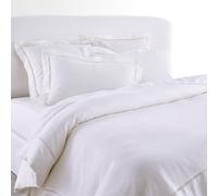 Scala Washed Linen Duvet Cover White