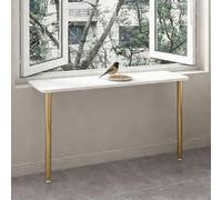 Scalable Window Sill Extender for Bird Feeder, Adjustable Window Sill Extension Plant Stand for Apartment, Removable Window Ledge Cat Perch Shelf(Gold,70x35cm(27 1/2x13 3/4"))