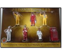 Scale 0 - Bachmann 6 Figures Mechanic 33163 New