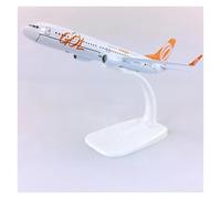 Scale aircraft 16CM 1/400 For B737-800 B737 Brazil Airline Airplane Model Diecast Metal Alloy Plane Model Suitable for display