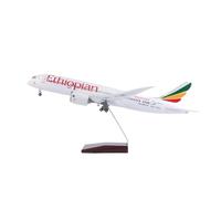 Scale Airplane 1/130 43CM For B787 Dreamliner Aircraft Ethiopian Airline Diecast Resin Plane Display Model Suitable for decoration(No light)
