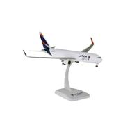 Scale Airplane 1:200 For B767-300F LATAM CARGO Airline Plane ABS Assembly Aircraft Window Show Item Suitable for decoration