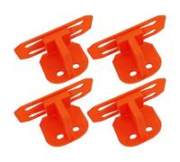 Scale Cars Single Lane - 4 Pieces 3D Printed 8.4g Wall Mount, Toy Vehicles Trucks Track Brackets, Hangable Display Stand | Home Bedroom Shelf 1/64 Diecast Car Storage Systems Brackets