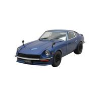 Scale Die-Cast Metal 1:18 For Nissan Fairlady Demon Z StreetSports S30 Blue Car Model Enthusiasts Collection For Vehicles Fans