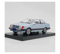 Scale Die-Cast Metal 1:24 Scale For Ford Topaz Coupe Toys Cars Model Nostalgia Collectible Souvenir Static Display Blue For Vehicles Fans