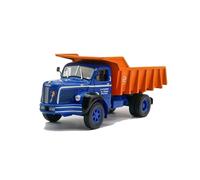 Scale Die-Cast Metal 1:43 For Bailey Engineering Truck Mud Dump Truck Alloy Car Model GLM For Vehicles Fans