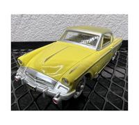 Scale Die-Cast Metal 1:43 For Classic Vintage Car Alloy Vintage Car Model Decoration Scene Decoration Yellow For Vehicles Fans(Yellow)