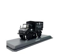 Scale Die-Cast Metal 1/43 For Mercedes-Benz 406 Alloy Car Model Black Classic Cool Miniature Vehicle Toy For Vehicles Fans