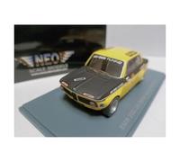 Scale Die-Cast Metal 1/43 Scale For BMW 2002 GS Tuning DRM 1972 Yellow Resin Model Car Classic Static Display For Vehicles Fans