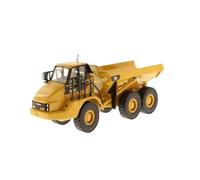 Scale Die-Cast Metal 1/50 For 725 Articulated Alloy Dump Truck Model Car Miniature Static Collectible Yellow For Vehicles Fans