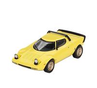 Scale Die-Cast Metal 1:64 For Lancia Stratos HF 771 Yellow Alloy Fun Vehicle Party Scene Ornaments Model Car For Vehicles Fans