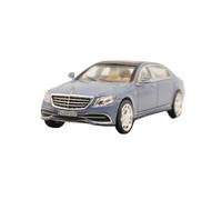 Scale Die-Cast Metal 1:64 For Mercedes-Benz Maybach S560 Scale Metal Ornaments Car Model Toy Blue For Vehicles Fans