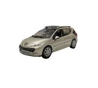 Scale Die-Cast Metal Die-cast 1:43 Scale For Peugeot 207 SW Station Wagon Simulation Alloy Static Car Model Gold For Vehicles Fans