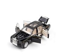 Scale Die-Cast Metal For Rolls Royce Phantom 1 32 Alloy Car Model Sound And Light Metal Toy Vehicles Children Gift Collection For Vehicles Fans(Black)