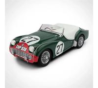 Scale Diecast Car 1:18 For Triumph Classic Car Model Le Mans No.27 High Simulation Diecast Car Metal Alloy Model Car Collectible Model vehicle