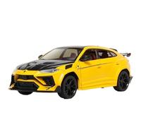 Scale Diecast Car 1:24 For Lambos URUS Bison Mansory SUV Alloy Car Model Die Cast Car Model With Sound And Light Collectible Model vehicle (Color : A)