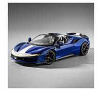 Scale Diecast Model 1 18 For Ferrari SF90 Stradale Spider convertible sports car simulation alloy full door scale car model Pre-Built Model Motor Vehicles(1)