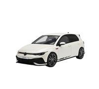 Scale Diecast Model 1:18 For Volkswagen Golf VIII GTI 8th Generation Resin Car Model Crafts For Display Surprise Pre-Built Model Motor Vehicles