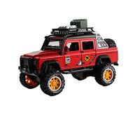 Scale Diecast Model 1 28 For Land Rover Defender Alloy Diecast Racing Car Model Off-road Vehicle Toys Pre-Built Model Motor Vehicles(B)