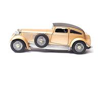 Scale Diecast Model 1 28 High Imitation Alloy Model Car For Continental 8L Classic Car Sound And Light Metal Car Toy Diecast Car Pre-Built Model Motor Vehicles(Gold)