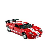 Scale Diecast Model 1 32 Scale Car Model For FORD GT Racing Car Sound And Light Alloy Diecast Simulation Car Toy Car Kid Toy Pre-Built Model Motor Vehicles(Red)