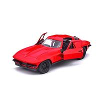 Scale Diecast Model 1 32 Scale For Chevrolet Corvette C2 1966 Classic Red Car Model Simulation Alloy Diecast Car Simulation Car Pre-Built Model Motor Vehicles