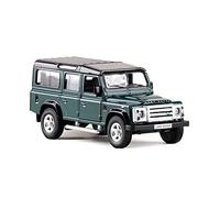 Scale Diecast Model 1 36 Scale High Imitation Alloy Model Car For Land Defender SUV Pull Back Metal Car Toy Diecast Car Pre-Built Model Motor Vehicles(Green-a)