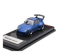 Scale Diecast Model 1:64 For RWB 993 Alloy Car Model Wide Body Modified Version Collection Small Scale Ornaments Pre-Built Model Motor Vehicles