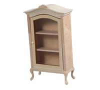 Scale Dollhouse Furniture with Arched Top Design for Displaying Miniature Accessories for Home Decor and Enhancing Collection Aesthetics