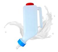 Scale Goat Bottle, Milk Water Feeder, 8.27x3.35 Inches Lamb Bottle with Measurement Mark, Portable Feeding Bottles, Livestock Drinker Bottles with Leakproof Design, Farm Tool for Barn and Ranch