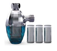Scale Inhibitor Inline Water System Water Softener Filter Prefilter Prevent Scale Build Up On Hot Water Heaters and Boiler for Sink RO Drinking(1xHost and 4xFilter)
