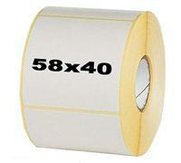 Scale Labels - 58mm x 40mm, 16 Rolls, 12800 Labels, Works with Scales: CAS/Dibal/Bizerba/Avery Berkel, Application: Meat, Fruits, Vegetables, Cold Meat, Cakes, Pastry
