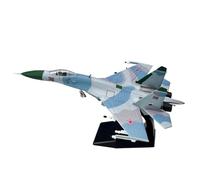 scale model 1/100 Scale Collectible Model For Soviet Sukhoi Su-27 Flanker Fighter Model Military Aircraft Metal Model single plane