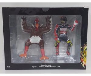 Scale model 1:12 Minichamps figurine Valentino Rossi Aprilia Barcelona 1998