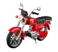 Scale model 1:12 Scale For Honda Jialing JH-70 Red Static Alloy Motorcycle Model Collection Gift Collectible ornaments