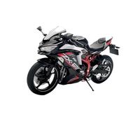 Scale model 1:12 Scale For Kawasaki Ninja ZX250R Black And Red Static Alloy Motorcycle Model Collection Gift Collectible ornaments