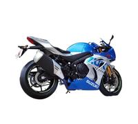 Scale model 1:12 Scale For Suzuki GSX-R1000 Motorcycle Model Kit Blue And White Static Collection Ornaments Collectible ornaments