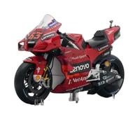 Scale model 1:18 Scale For Moto Ducati GP21 Francesco Bagnaia Static Alloy Motorcycle Model Collection Collectible ornaments
