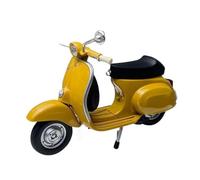 Scale model 1:18 Scale For Vespa 50 R N 125 Primaver Motorcycle Model Kit Yellow Static Collection Ornaments Collectible ornaments