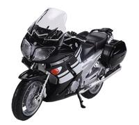 Scale model 1:18 Scale For Yamaha FJR 1300 Alloy Motorcycle Model Kit Black Silver Static Collection Collectible ornaments