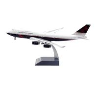 scale model 1:200 Scale Alloy Collectible Aircraft For ARDBA34 British Airways Boeing B747-400 Jet Model G-BNLZ With Stand single plane