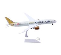 scale model 1:200 Scale Collectible Model For Gulf Air "Dreamliner" Boeing B787-9 Die-cast Metal Aircraft Model A9C-FB single plane