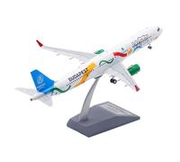 scale model 1:200 Scale Collectible Model For WIZZ Aviation A321 Die-cast Metal Airplane Jet Model HA-LXJ With Stand single plane