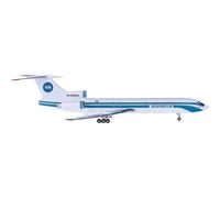scale model 1:200 Scale Model Airplane For 554763 AM Air TU-154M RA-85684 Die-cast Metal Airplane Model Toy Aircraft single plane