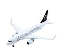 scale model 1:200 Scale Prefab Model For EW2320012 Lufthansa "Star Alliance" A320 Die-cast Metal Aircraft Model D-AIUA single plane