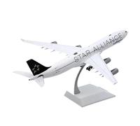 scale model 1:200 Scale Prefab Model For Lufthansa "Star Alliance" A340-300 Die-cast Metal Aircraft Model D-AIGN single plane
